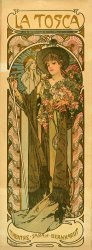 Alphonse Marie Mucha Mucha La Tosca Casino Poster