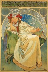 Alphonse Marie Mucha Princess Hyacinth 1911