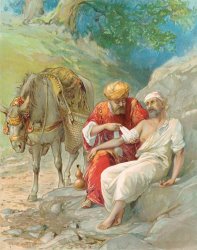Ambrose Dudley The Good Samaritan painting