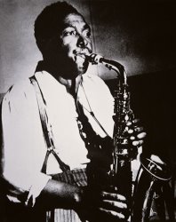 American School Charlie Parker painting
