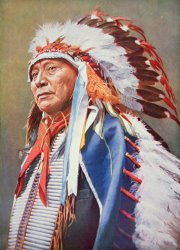 American School Chief Hollow Horn Bear