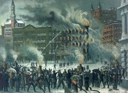American School Fire in the New York World Building