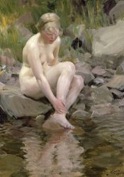 Anders Leonard Zorn Dagmar painting