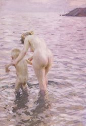 Anders Leonard Zorn With Mother