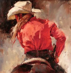 Andre Kohn Blondes Do Have More Fun painting
