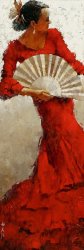 Andre Kohn Fire Within painting