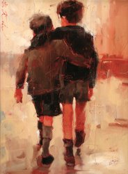 Andre Kohn Friends painting