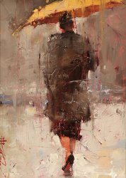 Andre Kohn Yellow painting