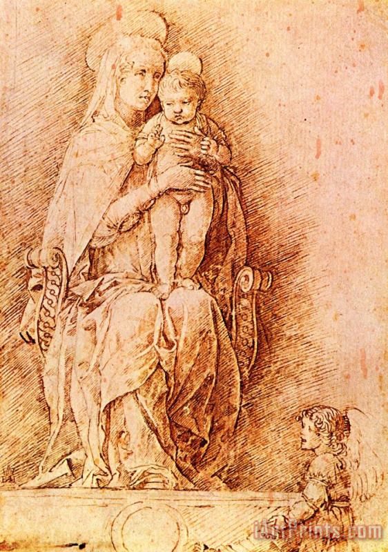 Andrea Mantegna Madonna And Child Art Print