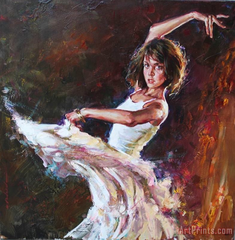 Dynamic Connection painting - Andrew Atroshenko Dynamic Connection Art Print