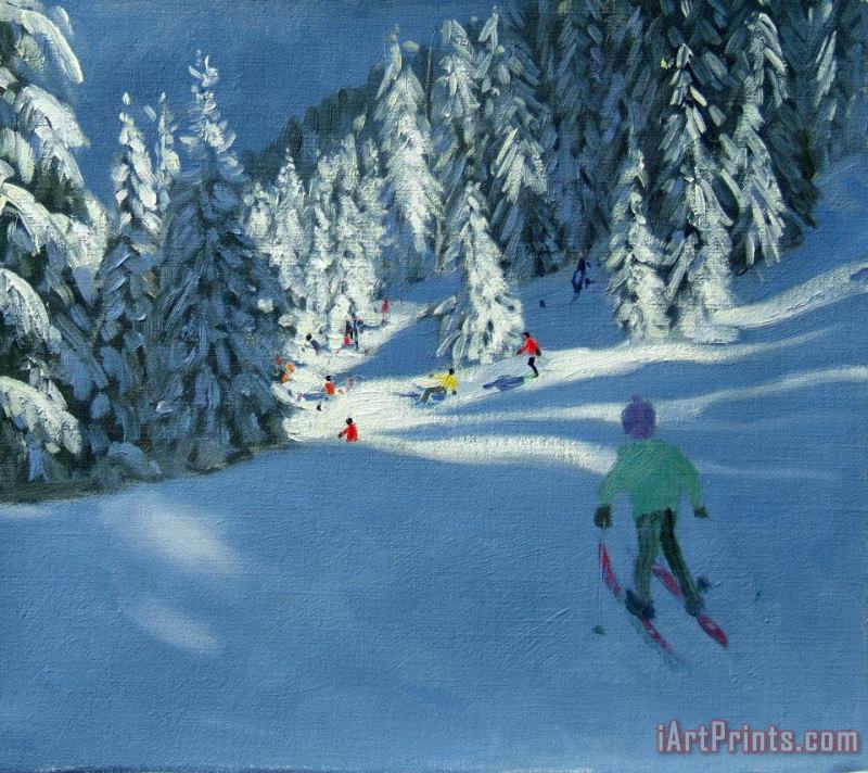 Andrew Macara Fresh Snow Art Print