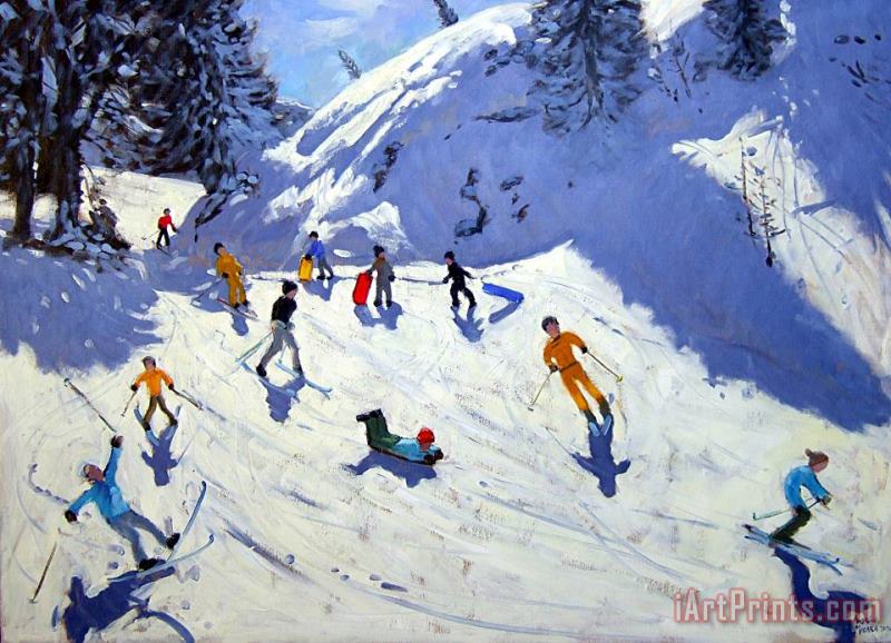 Andrew Macara The Gully Art Painting