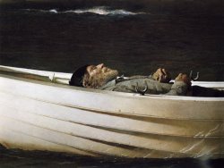 andrew wyeth Adrift 1982