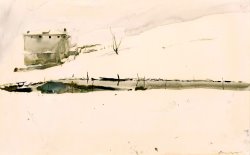 andrew wyeth Hill Farm, 1939 Framed Print for sale - iArtPrints.com