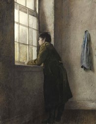 andrew wyeth Thin Ice Framed Print for sale - iArtPrints.com
