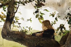 andrew wyeth In The Orchard, 1972