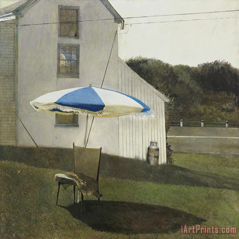 Oliver's Cap, 1981 painting - andrew wyeth Oliver's Cap, 1981 Art Print