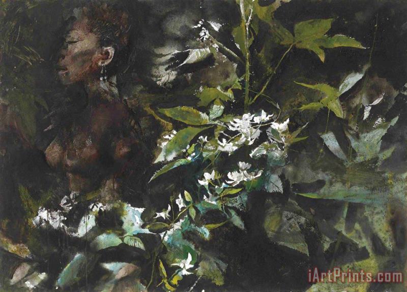 andrew wyeth Sarita, 1978 Art Painting