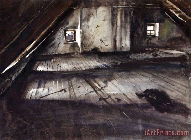 andrew wyeth The Attic Art Print