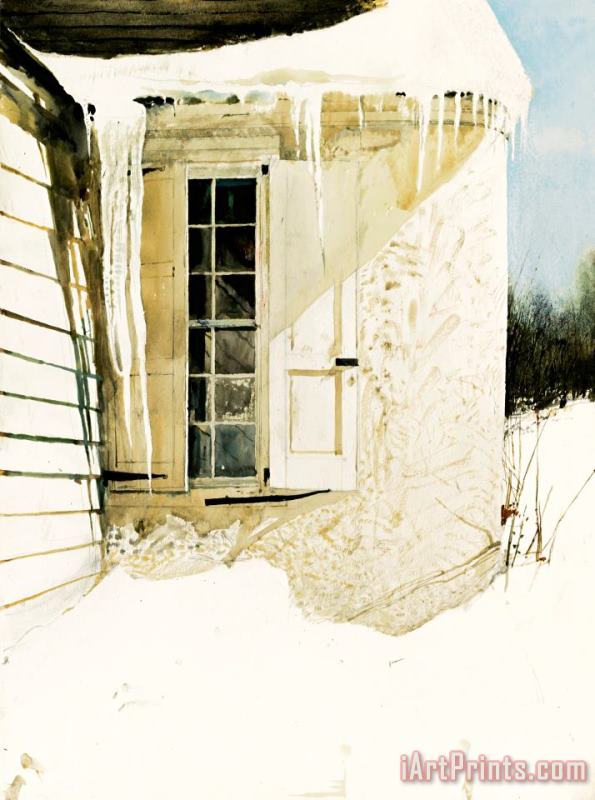 The Observatory 1978 painting - andrew wyeth The Observatory 1978 Art Print