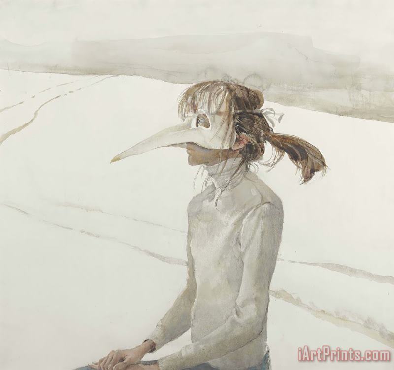 andrew wyeth Winter Carnival, 1985 Art Painting