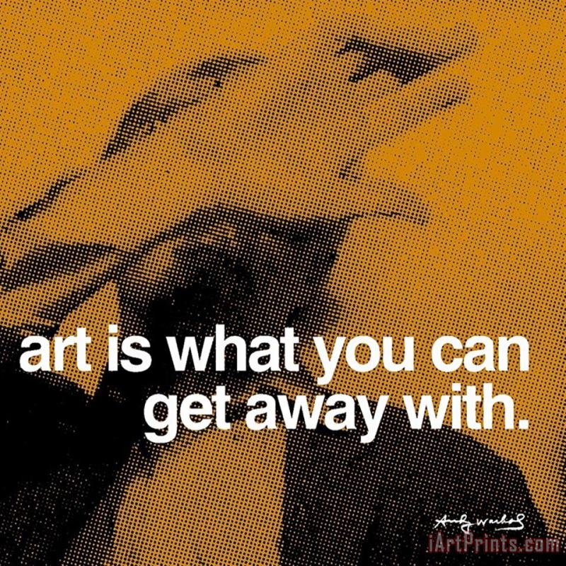 Art painting - Andy Warhol Art Art Print