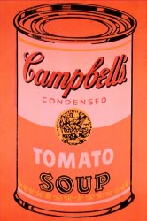 Andy Warhol Campbell's Soup Can C 1965 Orange
