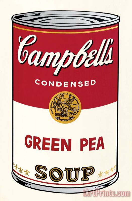 Campbell's Soup I painting - Andy Warhol Campbell's Soup I Art Print