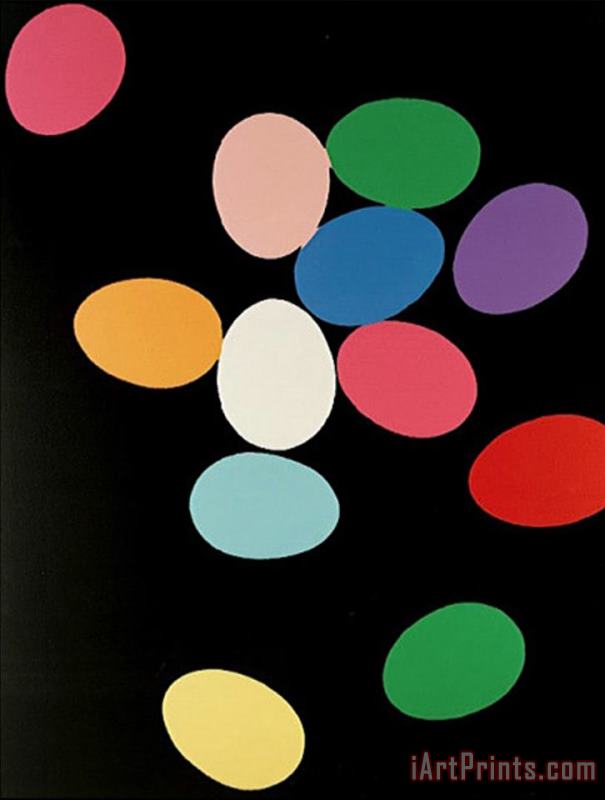 Andy Warhol Eggs C 1982 Art Print