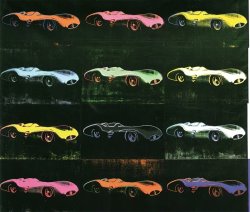 Andy Warhol Formula 1 Car W196 R 1954 painting