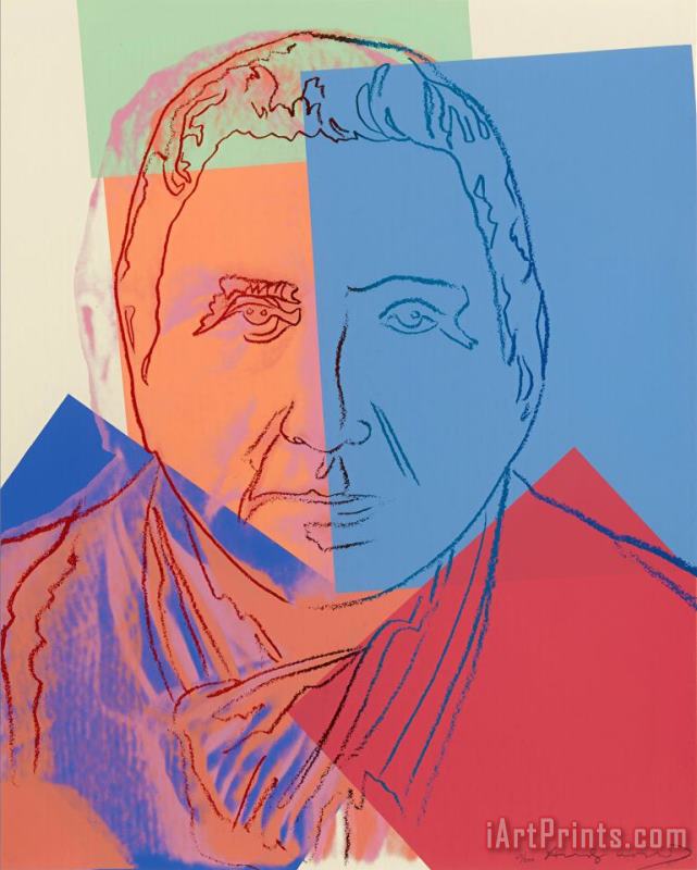 Andy Warhol Gertrude Stein, From Ten Portraits of Jews of The Twentieth Century, 1980 Art Print