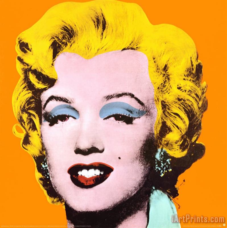 Andy Warhol Marilyn Art Painting