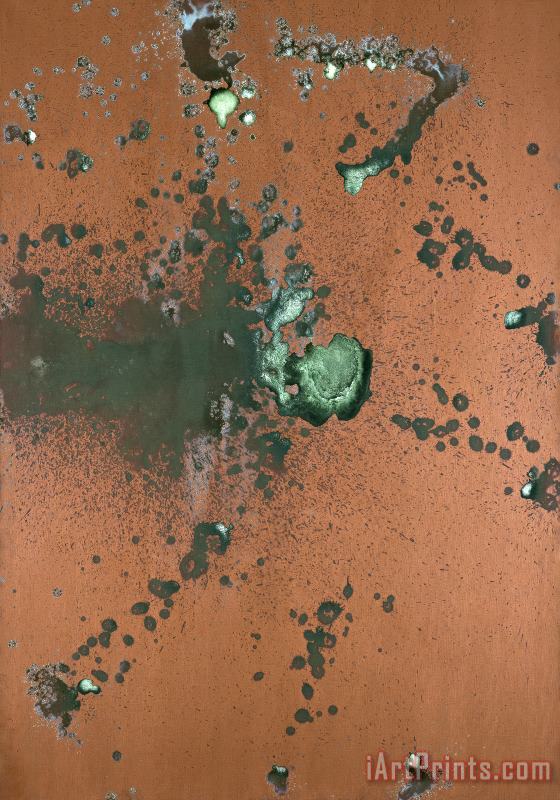 Oxidation Painting 1978 painting - Andy Warhol Oxidation Painting 1978 Art Print