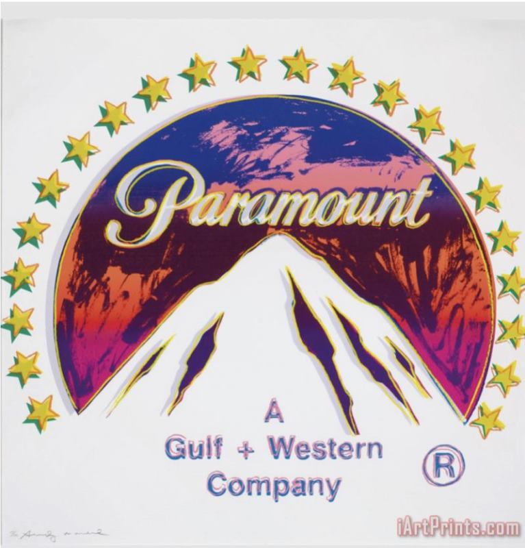 Paramount II painting - Andy Warhol Paramount II Art Print