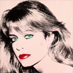 Andy Warhol Portrait of Farrah Fawcett