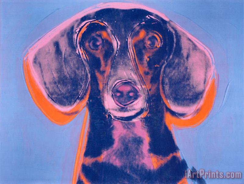 Portrait of Maurice painting - Andy Warhol Portrait of Maurice Art Print