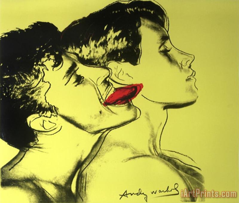 Andy Warhol Querelle Green Art Painting