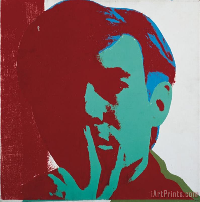 Andy Warhol Self Portrait C 1967 Art Print