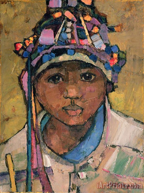 Anna Kostenko Portrait Of A Boy Art Painting