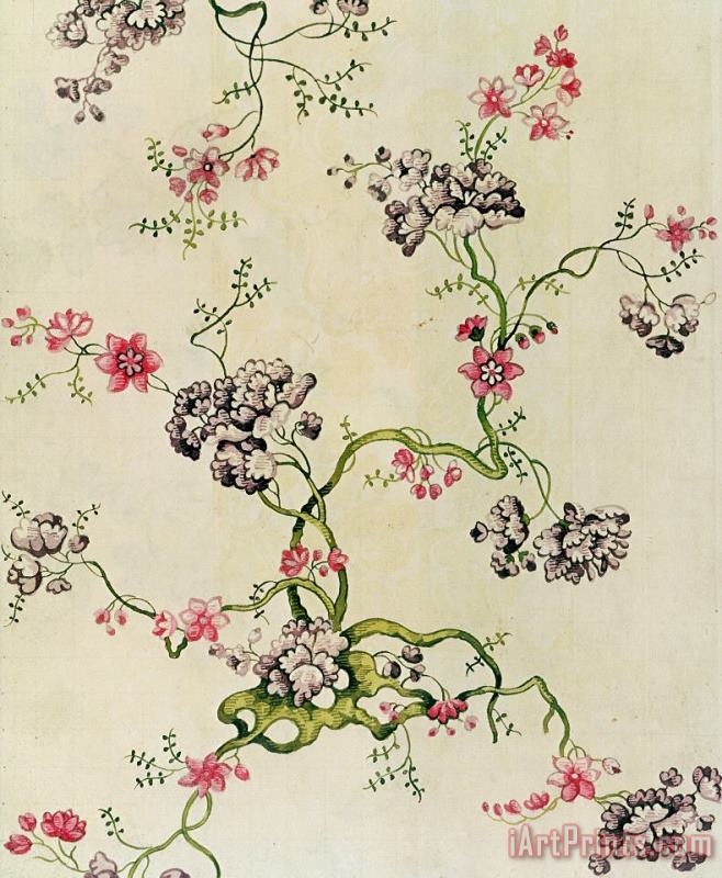 Anna Maria Garthwaite Silk Design Art Print
