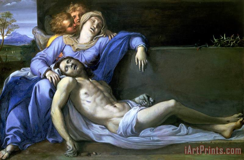 Annibale Carracci Pieta Art Print