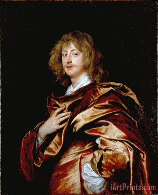 Anthonie Van Dyck George Digby, 2nd Earl of Bristol Art Painting