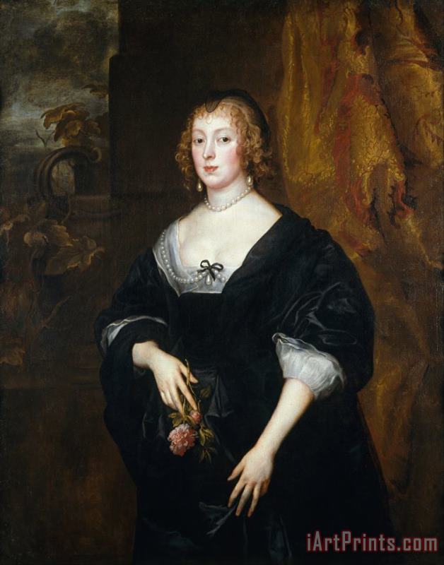 Anthonie Van Dyck Lady Dacre Art Print