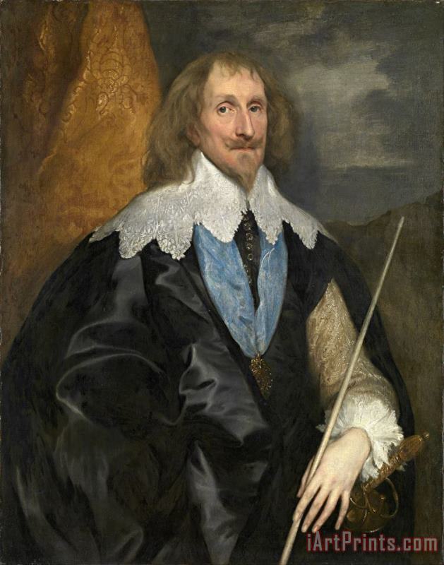 Philip Herbert, 4th Earl of Pembroke painting - Anthonie Van Dyck Philip Herbert, 4th Earl of Pembroke Art Print