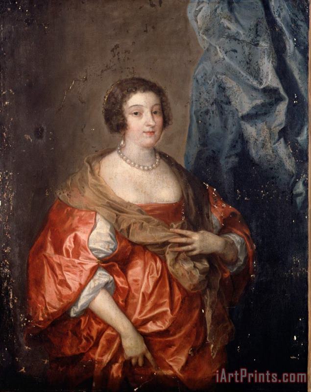Portrait of a Lady painting - Anthonie Van Dyck Portrait of a Lady Art Print