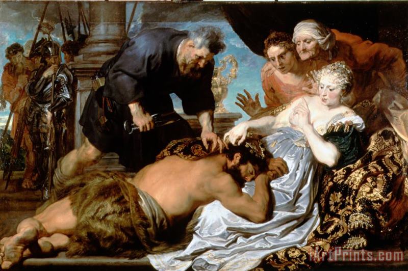 Anthonie Van Dyck Samson And Delilah 2 Art Painting