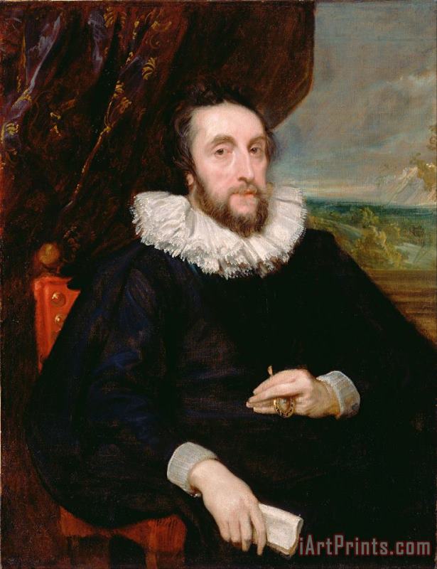 Thomas Howard, Second Earl of Arundel painting - Anthonie Van Dyck Thomas Howard, Second Earl of Arundel Art Print