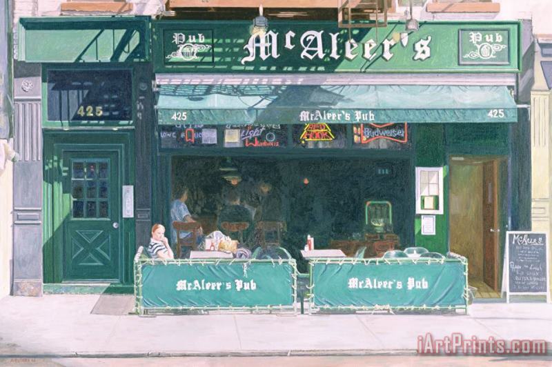 Anthony Butera 80th And Amsterdam Avenue Art Painting