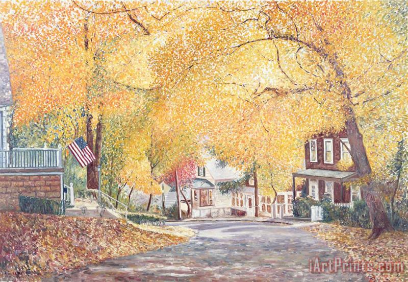 Anthony Butera Hillside Avenue Staten Island Art Print