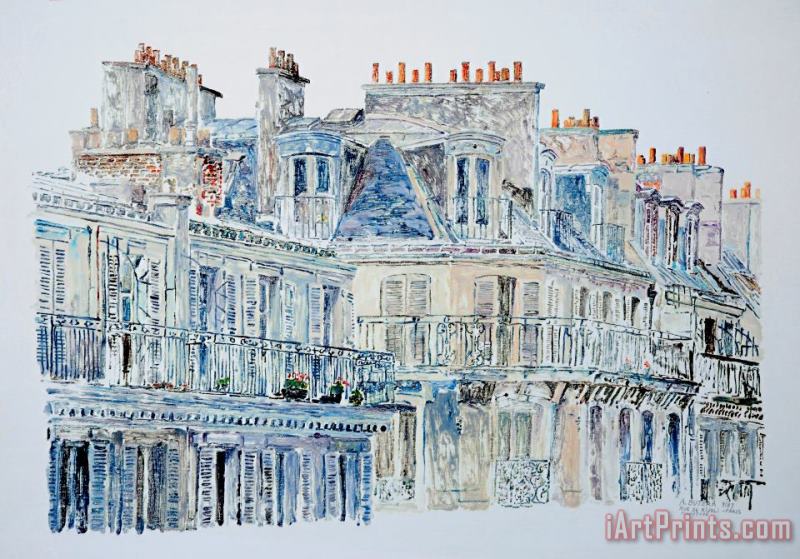 Anthony Butera Rue Du Rivoli Paris Art Painting